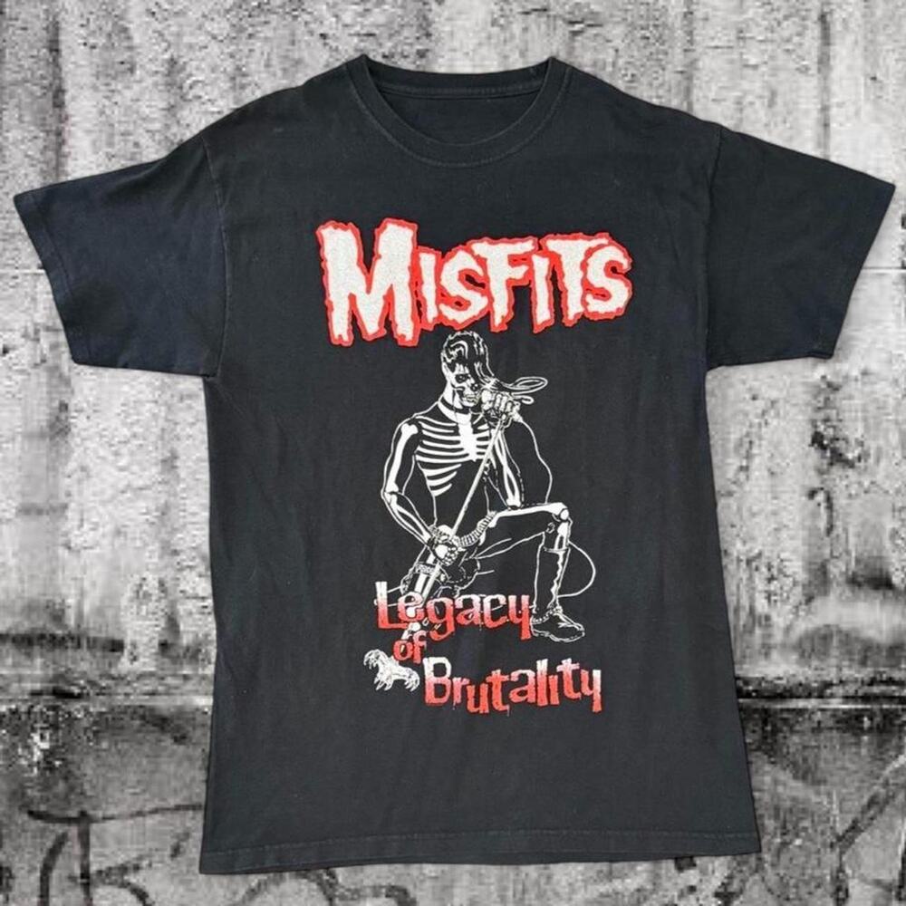 2013 Misfits “Legacy of Brutality” Graphic T-Shirt – Black - Large